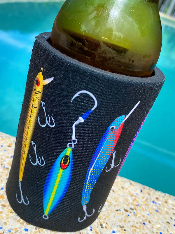 Fishing Lure Stubby Cooler