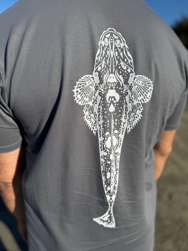 NEW Flathead Cotton T-shirt - Washed Grey