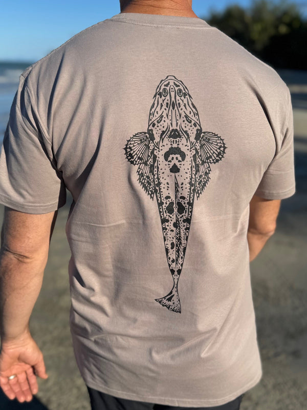 NEW Flathead Cotton T-shirt - Dusty Brown