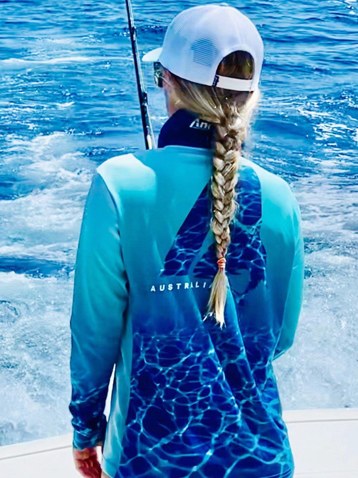 Womens Fishing Shirt | Made In Australia | Blue Ocean – Anchorline ...
