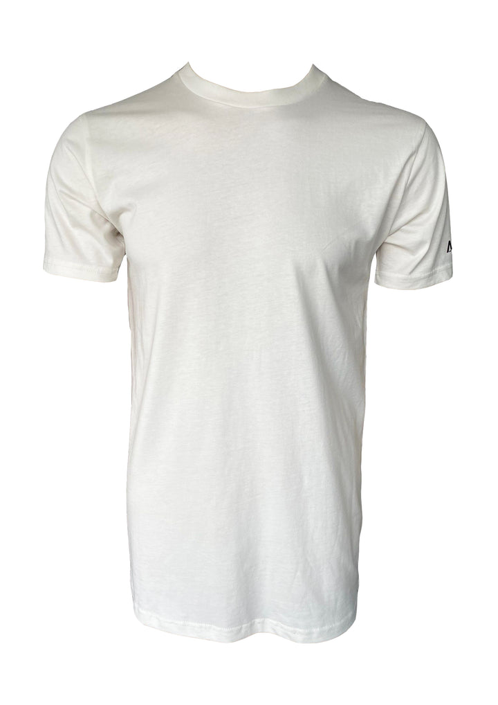 100% Cotton t-shirt. White t-shirt. 