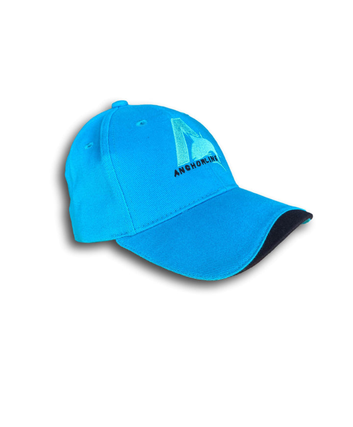 Aqua blue. cotton cap. unisex.